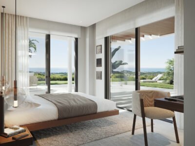 2 Bedroom apartment with panoramic sea and golf views