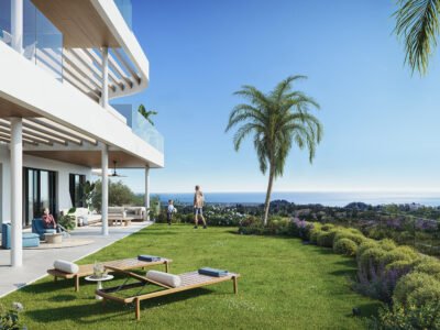 2 Bedroom apartment with panoramic sea and golf views