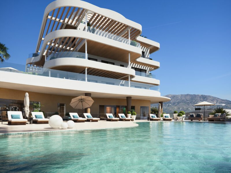 1 Bedroom Apartment with golf and sea views