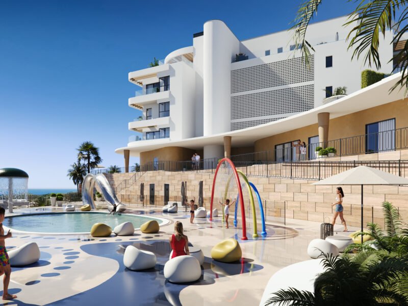 1 Bedroom Apartment with golf and sea views