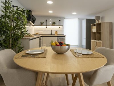 Piso Ático de dos habitaciones con terraza