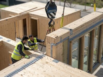 La industrialización de la construcción ya no es el futuro, es el presente. Europa avanza hacia un nuevo modelo inmobiliario basado en la construcción modular, la madera estructural y los procesos automatizados.